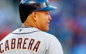A well-known baseball player Miguel Cabrera