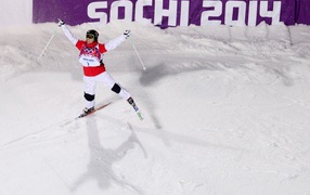 Александр Билодо канадский фристайлист золотая медаль на олимпиаде в Сочи 2014 года