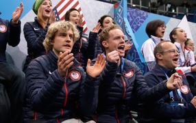 Американская команда по фигурному катанию на Олимпиаде в Сочи