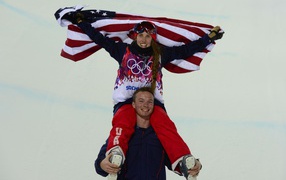 Американская фристайлистка Мэдди Боумэн на олимпиаде в Сочи