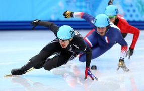 American shortstop John trekist Chelski at the Olympics in Sochi