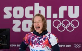 Американская скелетонистка Ноэль Пикус-Пэйс обладательница серебряной медали