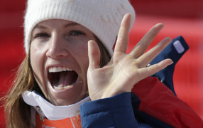 Американская лыжница Джулия Манкусо обладательница бронзовой медали 