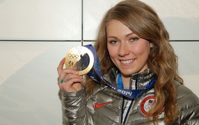 Микаэла Шиффрин американская лыжница золотая медаль в Сочи 2014 год