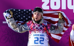 Американский сноубордист Сейдж Коценбург в Сочи