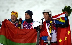 Антон Кушнир из Белоруссии золотая медаль в Сочи 2014 год