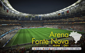 Арена Фонте Нова на Чемпионате мира по футболу в Бразилии 2014