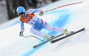 Австрийский лыжник  Маттиас Майер обладатель золотой медали