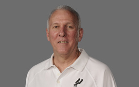 Basketball coach Greg Popovich