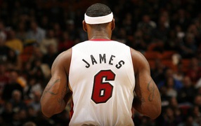 Basketball player LeBron James