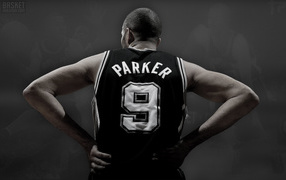 Basketball player Tony Parker