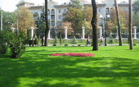 Beautiful parks in Kharkov