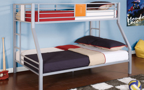 Bed in the nursery for boys