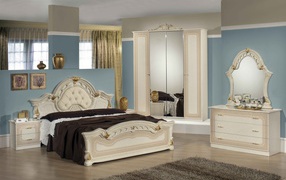 Bedroom in the Italian style
