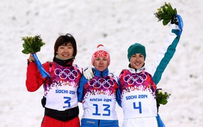 Белорусская фристайлистка Алла Цупер на олимпиаде в Сочи