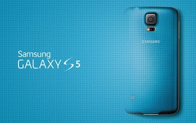Голубой Samsung Galaxy S5