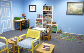 Bright playroom