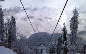 Канатная дорога в Сочи 2014