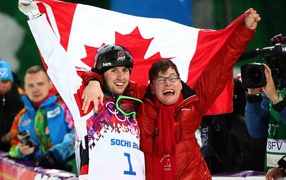  Канадский фристайлист Александр Билодо в Сочи