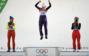 Карина Фогт немецкая спортсменка по прыжкам с трамплина обладательница золотой медали в Сочи