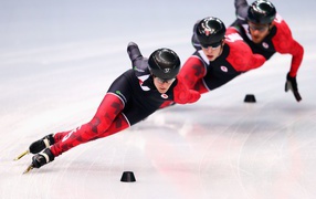 Чарли Корнайер канадский шорт-трекист обладатель бронзовой медали в Сочи