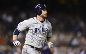 Чейз Хедли из бейсбольной команды Сан-Диего