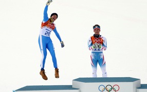 Кристоф Иннерхофер Италия горные лыжи серебряный медалист на Олимпиаде в Сочи