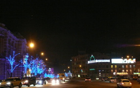 Constitution Square in Kharkov