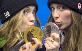 Желанные медали в руках на Олимпиаде в Сочи