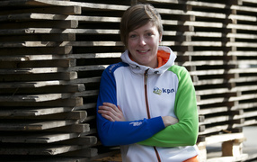 Голландская конькобежка Йорин Тер Морс обладательница золотой медали