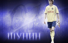 Dynamo Moscow goalkeeper Anton Shunin