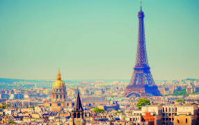 Эйфелева башня в Париже, Франция