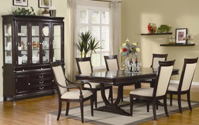 Элегантный дизайн столовой