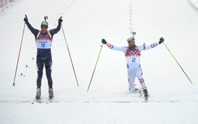 Эмиль Хегле Свендсен норвежский биатлонист золотая медаль в Сочи 2014 год