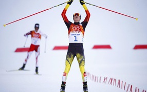 Эрик Френцель немецкий лыжник обладатель золотой медали