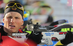 Эрик Лессер из Германии серебряная медаль в Сочи 2014 год