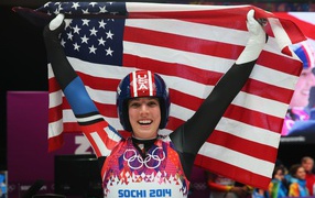Эрин Хэмлин американская саночница бронзовая медаль на олимпиаде в Сочи 2014 год