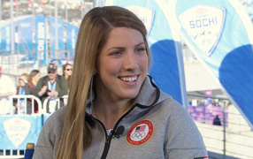 Эрин Хэмлин американская саночница обладательница бронзовой медали