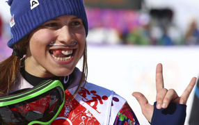 Ева Самкова чешская сноубордистка обладательница золотой медали