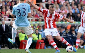 Знаменитый Футбольный клуб Англии Сток Сити