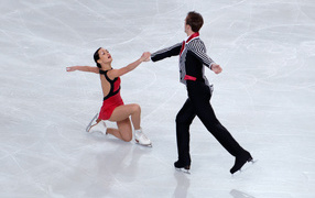 Федор Климов и Ксения Столбова российские фигуристы 