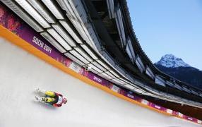 Немецкая саночница Татьяна Хюфнер обладательница серебряной медали