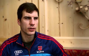 Арнд Пайффер немецкий биатлонист серебряная медаль на олимпиаде в Сочи 2014 год