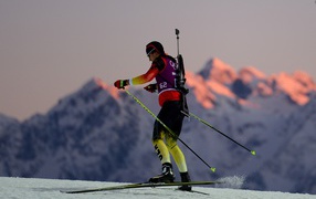 Арнд Пайффер немецкий биатлонист обладатель серебряной медали в Сочи