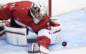 Обладательница золотой медали сборная Канады по хоккею на олимпиаде в Сочи