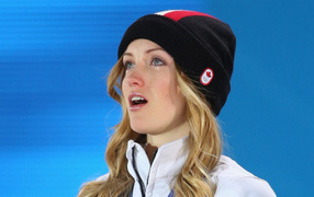 Обладательница золотой медали в дисциплине фристайл  Жюстин Дюфур Лапуант из Канады