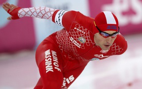 Обладатель золотой медали Збигнев Брудка польский конькобежец  