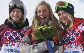 Обладательница золотой медали Джейми Андерсон сноубордистка в Сочи