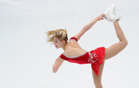 Грейси Голд из США бронзовая медаль в Сочи 2014 год