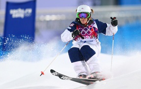Ханна Кирни из США бронзовая медаль на олимпиаде в Сочи